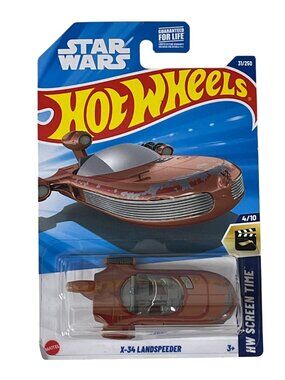 Hot Wheels Star Wars X-34 Landspeeder Screen Time 31/250 2023